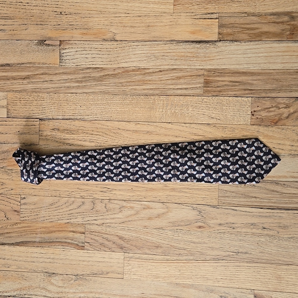 Burberry doggie tie!